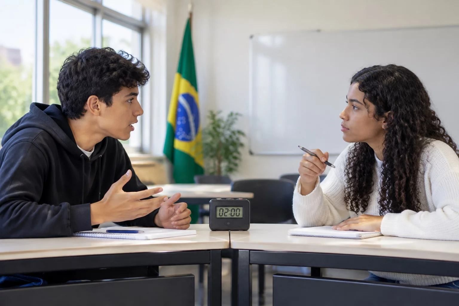 Réplica ao lado contrário